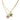 GOLD STAR Y2K AESTHETIC NECKLACE SET WITH ZIRCON STONES