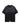 GOTHIC BLACK T-SHIRT WITH RETRO GRADIENT LETTER PRINTED DESIGN