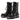 GOTHIC PLATFORM BOOTS WITH ROUND TOE RUBBER OUTSOLE