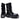 GOTHIC PLATFORM BOOTS WITH ROUND TOE RUBBER OUTSOLE