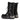 GOTHIC PLATFORM BOOTS WITH ROUND TOE RUBBER OUTSOLE