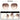 GRADIENT RECTANGLE SUNGLASSES INCLUDED COMPONENTS DECORATIVE EYEGLASSES