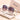 GRADIENT RECTANGLE SUNGLASSES INCLUDED COMPONENTS DECORATIVE EYEGLASSES