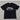 GRAPHIC BLACK T-SHIRT MEDIUM STRETCH KNIT FABRIC WEAVING