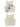 GRAPHIC FACE RIBBED TANK TOP WHITE CREW NECK