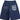GRAPHIC POCKET DENIM CULOTTES WASHED FINISH CLASSIC APPEAL