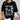 GRAPHIC TEE BLACK VINTAGE BEACHY LOOSE-FIT SUMMER SHIRT