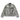 GRAY ACID-WASH DENIM JACKET WITH LOOSE FIT AND LONG SLEEVE DESIGN