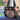 GRAY AND BLACK VELVET SHOULDER BAG WITH PINK ACCENTS Y2K VINTAGE
