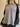GRAY AND BLACK WAFFLE-KNIT RAGLAN LONG SLEEVE SHIRT - L - Sweetheart Supplies