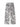 GRAY AND WHITE CAMOUFLAGE CARGO PANTS WIDE LEG LONG PANTS