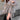 GRAY BELTED COAT WITH FAUX FUR CUFFS CASUAL VINTAGE LOOSE FIT