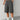 GRAY BERMUDA SHORTS WITH POCKETED MICRO ELASTICITY