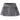GRAY BOW PLEATED MINI SKIRT