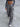 GRAY CARGO PANTS WITH DRAWSTRING - PUNK CARGO PANTS