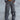 GRAY CARGO PANTS WITH DRAWSTRING - PUNK CARGO PANTS