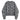 GRAY COQUETTE AESTHETIC CARDIGAN WITH WHITE BOWS