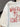 GRAY CREW NECK T-SHIRT RED LETTERING TEEN COTTON