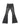 GRAY DENIM BELL-BOTTOM JEANS WITH LOW WAIST AND Y2K WASHED STRETCH
