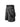 GRAY DENIM CARGO SHORTS MID WAIST WIDE LEG DESIGN
