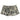 GRAY DENIM SHORTS WITH GRAPHIC PRINT FOR CASUAL WEAR