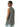 GRAY DISTRESSED GRAPHIC TANK TOP WITH NECKLACE LOOSE FIT SLEEVELESS DESIGN