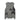 GRAY DISTRESSED GRAPHIC TANK TOP WITH NECKLACE LOOSE FIT SLEEVELESS DESIGN