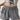 GRAY DRAWSTRING SHORTS FOR CASUAL STREET STYLE