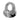 GRAY FAUX FUR EARMUFFS WITH BLACK STAR WINTER ACCESSORIES