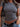 GRAY FITTED T-SHIRT CLASSIC ROUND NECK DESIGN