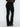 GRAY FLARED LEGGINGS SLIM FIT CASUAL STREET LOOK