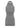 GRAY HIGH NECK HALTER TOP WITH BELT