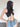 GRAY HOODED CROP TOP WITH FACE COVERING AND TIE BOW DETAILS - Sweetheart Supplies