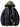 GRAY HOODED PUFFER JACKET WINTER OUTERWEAR