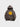 GRAY HOODIE WITH YELLOW SMILEY FACE - HOODIE STRAIGHT FACE DESIGN