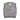 GRAY KNIT VEST ROUND NECK KNIT FABRIC SLIGHT STRETCH