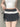 GRAY LACE TRIM MINI SKIRT PLEATED FASHION