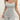GRAY LACE TRIM ROMPER ELEGANT ALL-SEASON ROMPER