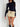 GRAY LONG-SLEEVE FITTED TOP FOR EVERYDAY WEAR AND Y2K STYLE
