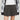 GRAY MINI PLEATED SKIRT ELEGANT PLEATED SKIRT