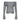 GRAY OFF-THE-SHOULDER RIBBED SWEATER WITH ZIPPER DETAILS FOR WOMEN