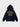 GRAY OVERSIZED Y2K HOODED SWEATSHIRT WITH T-SHIRT DESIGN