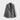 GRAY PINSTRIPE BLAZER AND PLEATED SKIRT SET - TIMELESS ELEGANCE OUTFIT