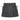 GRAY PLEATED MINI SKIRT WITH TIE DETAILS FOR WOMEN