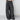 GRAY PLEATED WIDE-LEG TROUSERS DARK ACADEMIA