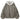GRAY REVERSIBLE FAUX FUR HOODED JACKET