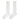 GRAY RIBBED KNEE-HIGH SOCKS BASIC RIBBED AESTHETIC APPEAL