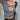 GRAY RIBBED LONG SLEEVE TOP WITH STAR PATCH Y2K STAR PATCH