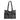 GRAY RUFFLED SHOULDER BAG WITH RIBBON TIES