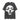 GRAY SHORT SLEEVE PULLOVER T-SHIRT WITH FACE GRAPHIC - TRENDY CASUAL